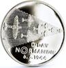 Czech Republic 200 korun Czech Republic 200 korun WWII Landing in Normandia Aviation silver coin 1994 -