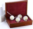 Andorra 10 diners Andorra set 4 coins Vikings gilded silver coins 2008 -