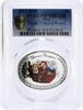 Niue 1 dollar Niue 1 dollar Easter Christ Is Risen Eggs in Basket PR70 PCGS silver coin 2013 -