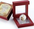 Chad 5000 francs Chad 5000 francs Orthodox Saints Virgin Mary of Kazan proof silver coin 2015 -