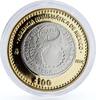 Mexico 100 pesos Mexico 100 pesos Numismatic Heritage Carlos IV Guiana bimetal coin 2014 -