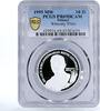 Poland 10 zlotych Poland 10 zlotych 100 Anniversary Peasant Movement Wincenty Witos PR69 PCGS 1995 -