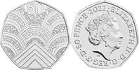 Great Britain 50p Great Britain UK 2022 50p 50 Years of Pride LGBTQ+ Brilliant Uncirculated Coin -
