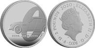 Great Britain 2£ Great Britain 2020 £2 Bond, James Bond 007 Aston Martin-DB5 1 oz Silver Coin -