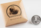 Mongolia 500 Togrog Mongolia 2018 500Togrog Wildlife Protection Wild Boar Sus Scrofa 1oz Silver Coin -