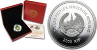 Laos 2000 Kip Laos 2013 – 2000 KIP Year of the Snake Jade – 2 oz Silver Proof Coin -