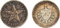 Cuba 20 Centavos 1920 Philadelphia Mint Cuba First Republic 1920 20 Cent... 73.63 元 含税 ＋  117.14 元 运费