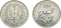 Djibouti 50 Francs Djibouti Republic 1983 50 Francs Copper-nickel Paris Mint (250000) 7g UNC KM 25 Schön 22 -