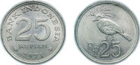 Indonesia 25 Rupiah Indonesia Republic 1971 25 Rupiah Copper-nickel (1221610000) 3.5g UNC KM 34 Schön 24 -