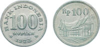 Indonesia 100 Rupiah Indonesia Republic 1973 100 Rupiah Copper-nickel (252868000) 9.79g UNC KM 36 Schön 26 -