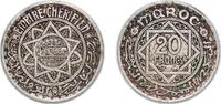 Morocco 20 Francs Morocco Kingdom AH1366 20 Francs - Mohammed V Copper-nickel 9.96g VF KM E36 Lec 273 -