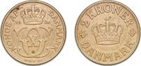 Denmark 2 Kroner Denmark Kingdom 1926 HCN♥GJ 2 Kroner - Christian X Aluminium bronze Royal Danish Mint (1126000) 12.95g AU KM 825 Schön 42 -