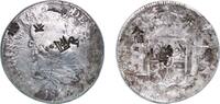 Bolivia 8 Reales Bolivia Spanish colony 1813 PTS PJ 8 Reales - Ferdinand VII Silver (.896) Potosi Mint 26.82g VF Chopmarked KM 84 -