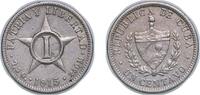 Cuba 1 Centavo Cuba Second Republic 1915 1 Centavo Copper-nickel (Copper 75%, Nickel 25%) (9396000) 2.42g XF KM 9 JMA 1, 2, 3, 4, 6, 9 Y 3 Schö -