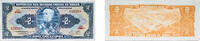 Brazil 2 Cruzeiros Brazil Republic of the United States of Brazil 1954 2 Cruzeiros (Thesouro Nacional; 1st print) Paper (23500000) UNC P 151 AI Not -