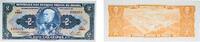 Brazil 2 Cruzeiros Brazil 1954 2 Cruzeiros (Thesouro Nacional; 1st print) Paper (23500000) UNC P 151 AI Notes C015 AI Notes C016 PMLC 526 -