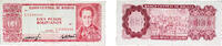 Bolivia 100 Pesos Bolivianos Bolivia Republic 1962 100 Pesos Bolivianos (One currency on Back) Paper XF P 163 -