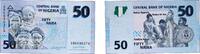 Nigeria 50 Naira Nigeria Republic 2007 50 Naira Paper AU P 35 -