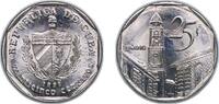 Cuba 25 Centavos Cuba Second Republic 1998 25 Centavos Nickel plated steel 5.62g UNC KM 577 JMA MC21 Schön 715 -