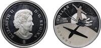 Canada 1 Dollar Canada Commonwealth 2009 1 Dollar - Elizabeth II (First Flight) Silver (.925) Royal Canadian Mint of Ottawa, (25000) 25.53g PF R -