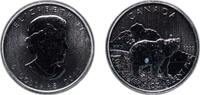 Canada 5 Dollars Canada Commonwealth 2011 5 Dollars - Elizabeth II (Grizzly Bear) Silver (.9999) Royal Canadian Mint of Ottawa, (1000000) 31.37g -