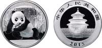 China 10 Yuan China People's Republic of China 2015 10 Yuan (Panda) Silver (.999) (8000000) 31.1g UNC KM 2216 -
