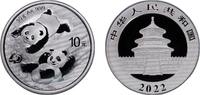 China 10 Yuan China People's Republic of China 2022 10 Yuan (Panda) Silver (.999) (10000000) 30g UNC KM 2689 -
