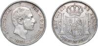 Philippines 50 Centavos Philippines Spanish colony 1881 50 Centavos - Alfonso XII Silver (.835) Manila Mint (2479806) 12.88g XF KM 150 -