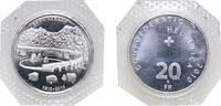 Switzerland 20 Francs Switzerland Federal State 2010 B 20 Francs (Bernina Railway) Silver (.835) (16.5% copper) Bern Mint (50000) 20g BU HMZ 2 1221tt -