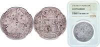 Mexico 8 Reales Mexico Spanish colony 1781 FF 8 Reales - Charles III Silver (.903) Mexican Mint 27.07g NGC Chopmarked KM 106 -