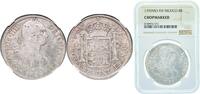 Mexico 8 Reales Mexico Spanish colony 1799 FM 8 Reales - Charles IV Silver (.903) Mexican Mint 27.07g NGC Chopmarked KM 109 -