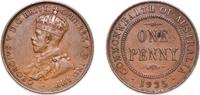 Australia 1 Penny Australia 1935 1 Penny - George V Bronze Royal Mint (Tower Hill) (3725000) 9.26g XF KM 23 Schön 14 -