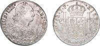 Peru 8 Reales Peru Spanish colony 1808 LIMAE JP 8 Reales - Charles IV (Numeral IIII) Silver (.896) Lima Mint (4017000) 27.71g AU KM 97 -