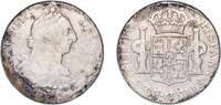 Bolivia 8 Reales Bolivia Spanish colony 1783 PTS PR 8 Reales - Charles III Silver (.903) Potosi Mint 26.5g F KM 55 -