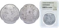 Mexico 8 Reales Mexico Spanish colony 1799 FM 8 Reales - Charles IV Silver (.903) Mexico City Mint 27.07g NGC CHOPMARKED KM 109 -