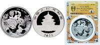 China 10 Yuan China People's Republic of China Republic 2025 10 Yuan (Panda) Silver (.999) (10000000) 30g PCGS MS70 Top Pop KM 2885 -
