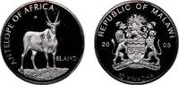 Malawi 10 Kwacha 2003 Malawi Republic 2003 10 Kwacha (Eland) Silver plat... 184.08 元 含税 ＋  117.14 元 运费