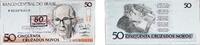 Brazil 50 Cruzeiros Brazil Federative Republic of Brazil 1990 50 Cruzeiros (3rd edition; overprinted on P# 219) Paper (198000000) UNC P 223 AI Notes -
