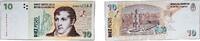 Argentina 10 Pesos Argentina Federal Republic 2000 10 Pesos (Convertibles de Curso Legal 2nd issue) Paper XF P 348 Bottero 3401 to 3415a -