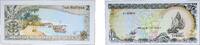 Maldives 2 Rufiyaa Maldives Second Republic 1990 2 Rufiyaa Paper UNC P 15 -