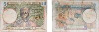 French West Africa 5 Francs French West Africa French colony 1942 5 Francs Paper VF P 25 -