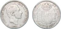 Philippines 50 Centavos Philippines Spanish colony 1881 50 Centavos - Alfonso XII Silver (.835) Manila Mint (2479806) 12.63g VF KM 150 -