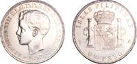 Philippines 1 Peso 1897 SGV Manila Mint Philippines Spanish colony 1897 ... 2,300.98 元 含税 ＋  117.14 元 运费