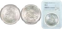 Mexico 5 Pesos Mexico United Mexican States 1948 Mo 5 Pesos Silver (.900) Mexican Mint (26740000) NGC MS 65 KM 465 -