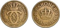 Denmark 2 Kroner Denmark Kingdom 1926 HCN♥GJ 2 Kroner - Christian X Aluminium bronze (1126000) 12.71g XF KM 825 Schön 42 -