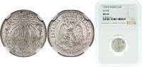 Mexico 20 Centavos Mexico United Mexican States 1943 M 20 Centavos Silver (.720) Casa de Moneda de México Mint (3955000) NGC MS 64 KM 438 -
