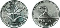 Hungary 2 Forint Hungary 1993 BP. 2 Forint Copper-nickel Hungarian mint 3.1g BU KM 693 Schön 198 Adamo F7.5 -