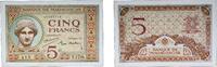 Madagascar 5 Francs Madagascar French colony ND (1937-1947) 5 Francs Paper (54000000) XF P 35 -