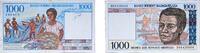 Madagascar 1000 Francs Madagascar Third Republic ND (1996-2004) 1000 Francs Paper (204000000) AU P 76 -