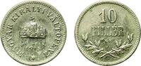 Hungary 10 Fillér Hungary Kingdom 1915 KB 10 Fillér - Francis Joseph I Nickel brass Hungarian mint (4400000) 2.98g AU KM 494 Schön A3 ÉH 1500 H 2 -